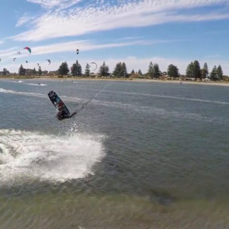 Kitesurf views from above