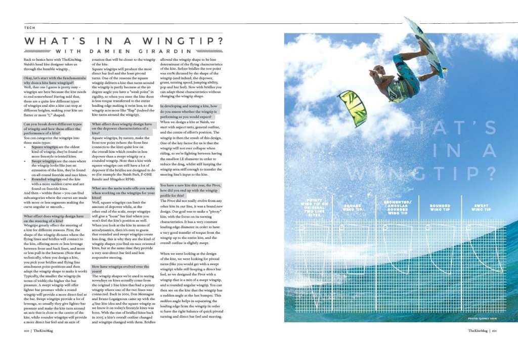 Whats in a wingtip - TheKiteMag Issue #1