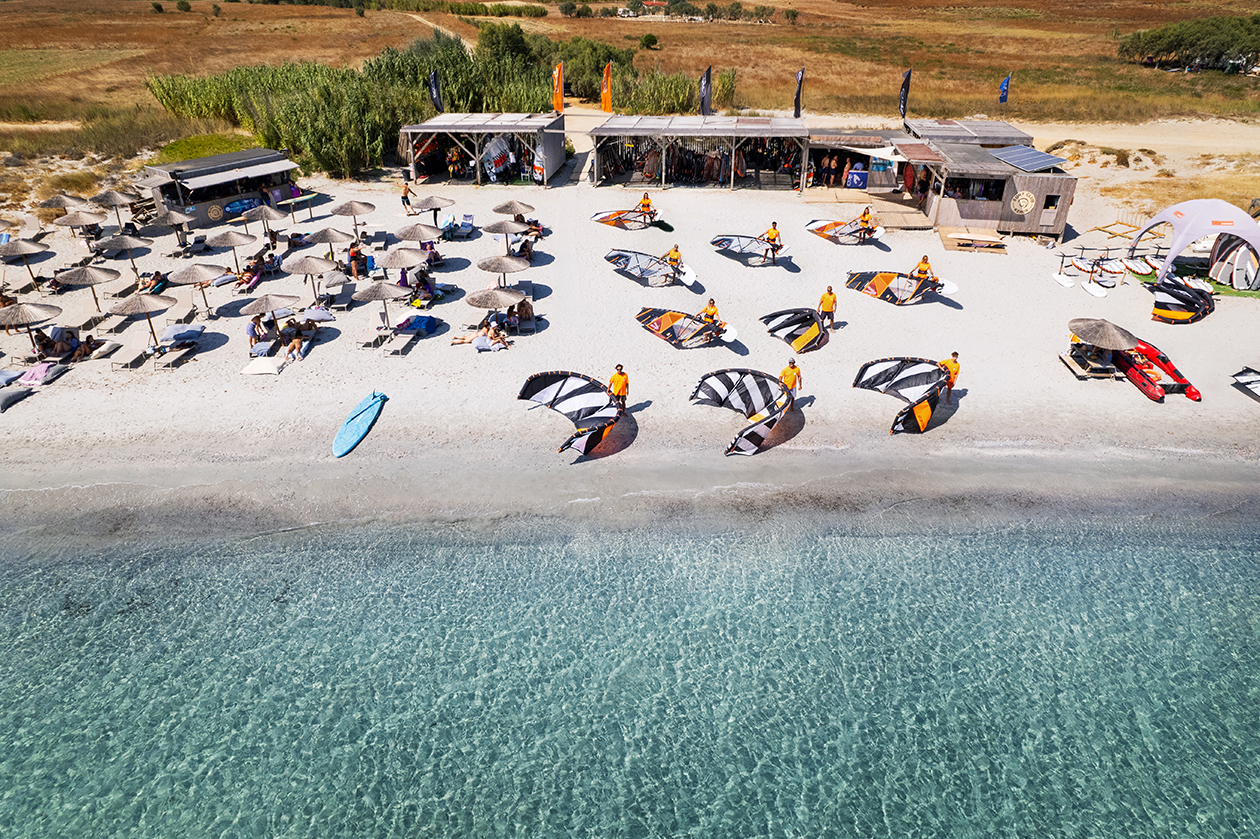School Aerial - Surf Club Keros
