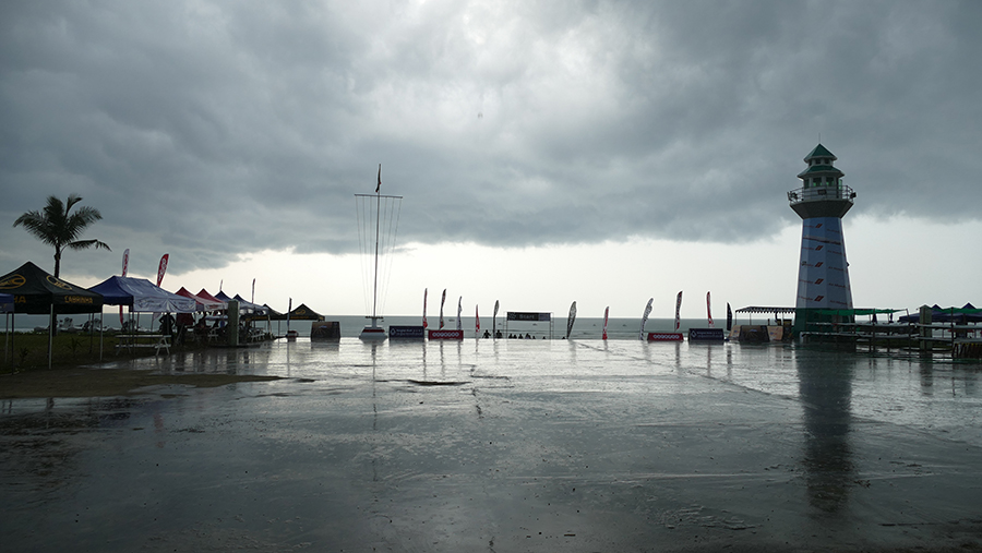 Dark moments after the tropical storm - Myanmar Wave Rider Cup and KTA Race Open