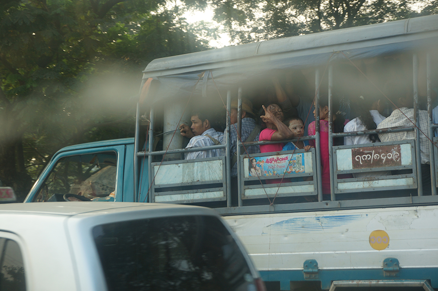 Taxi Myanmar style - Myanmar Wave Rider Cup and KTA Race Open