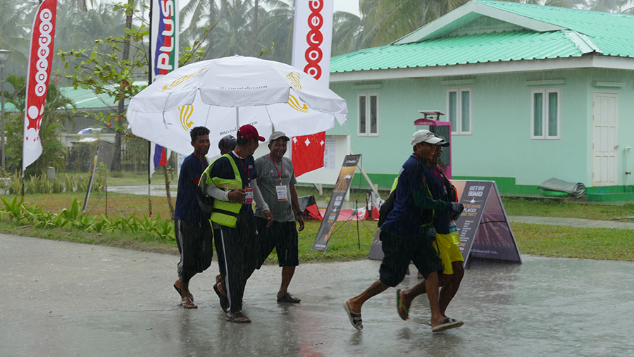 Time to run for cover - Myanmar Wave Rider Cup and KTA Race Open