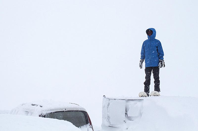 TrugerogBil - CLOSED ROADS - A Norwegian snowkite adventure