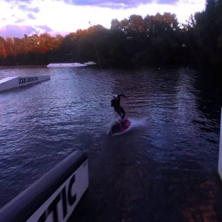 aaron hadlow at liquid leisure w 450x450 - Aaron Hadlow at Liquid Leisure Wakeboard Park