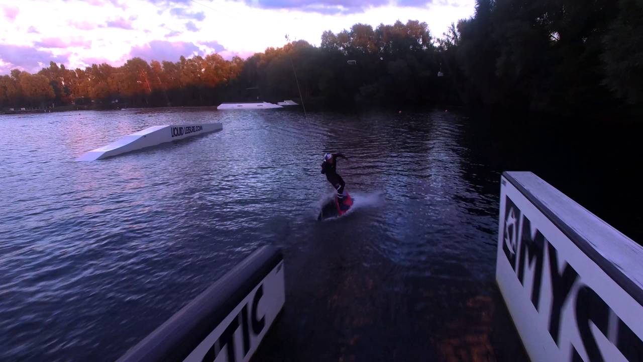 aaron hadlow at liquid leisure w - Aaron Hadlow at Liquid Leisure Wakeboard Park