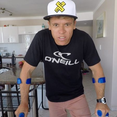 kevin langeree broken ankle vlog 450x450 - Kevin Langeree - Broken Ankle (VLOG #14)