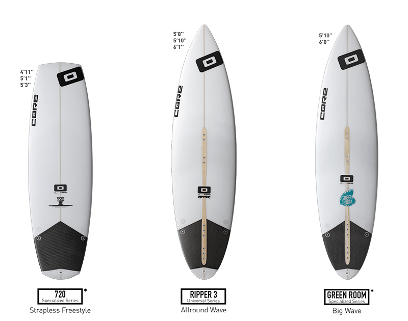 core boards2 - CORE release complete surfboard range for 2017