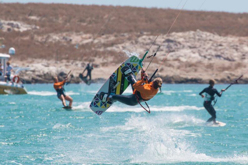 Kiters.7 795x530 - Kitesurfing holidays in South Africa