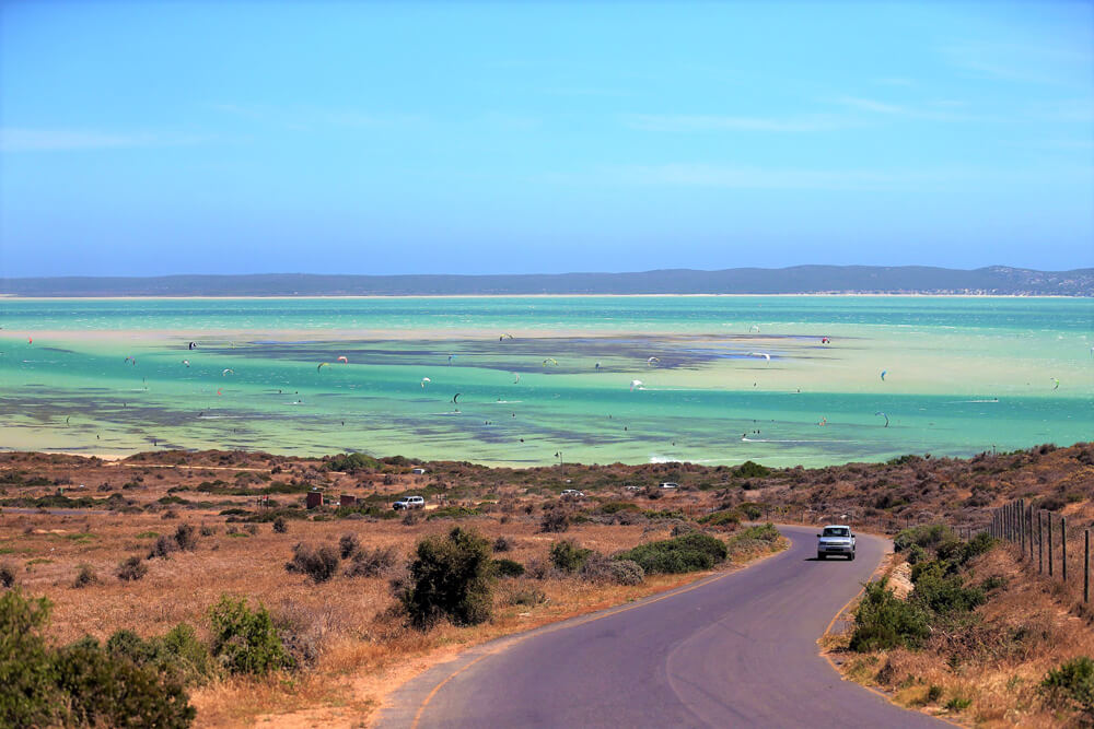 langebaan - Great flat water lagoons to learn to kitesurf