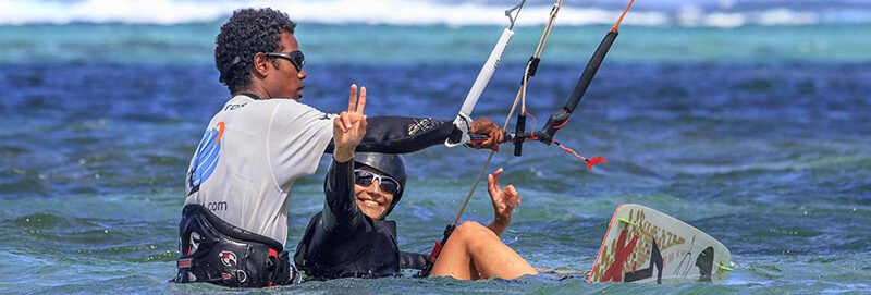 lean kitesurfing - Kitesurfing holidays for the whole family