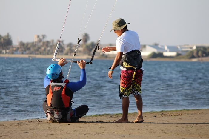 paracas kitesurf school - Great flat water lagoons to learn to kitesurf