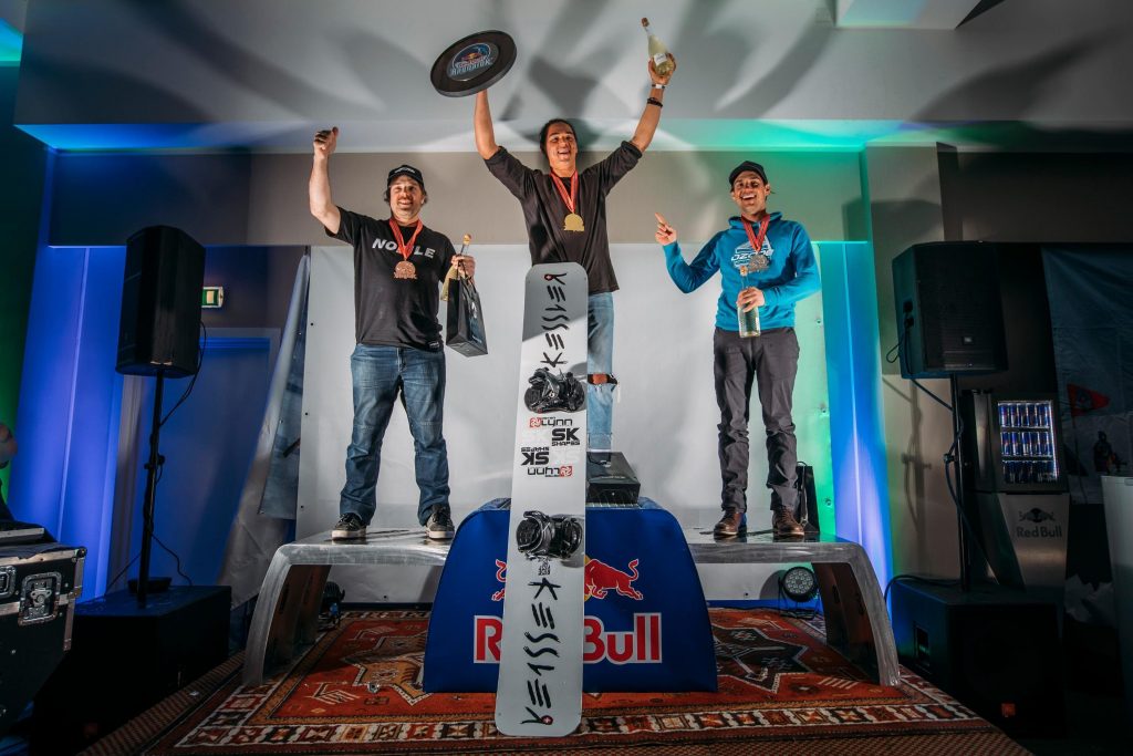 podium red bull ragnarok 2019 1024x683 - Double Gold for Peter Lynn riders Felix and Bruce!