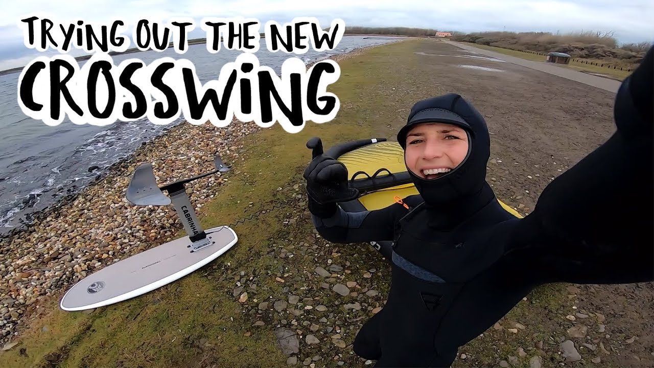 trying out the new crosswing - Trying out the new Crosswing