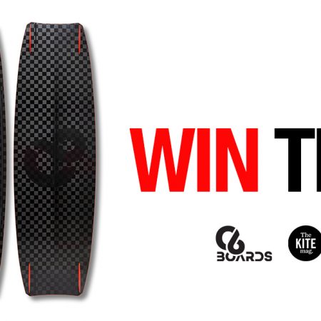 Win a C6 carbon fiber kiteboard