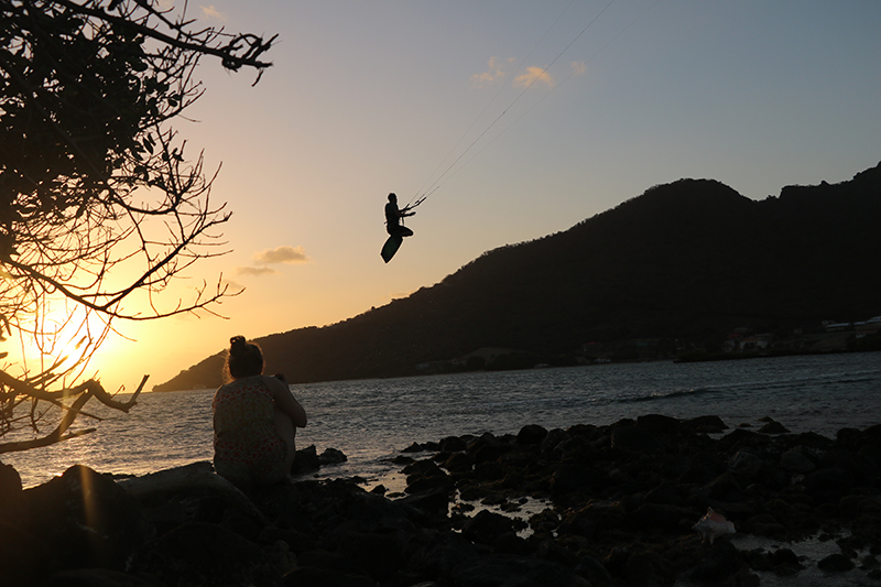 Just when the wind picks up a little bit we can be on the water in five minutes for a sundowner - Two kiters living the dream… not rich, not pros