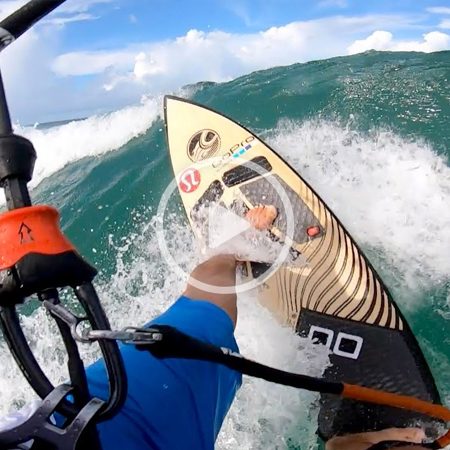 damien 450x450 - Kitesurfing basics "How to" ride a directional surfboard