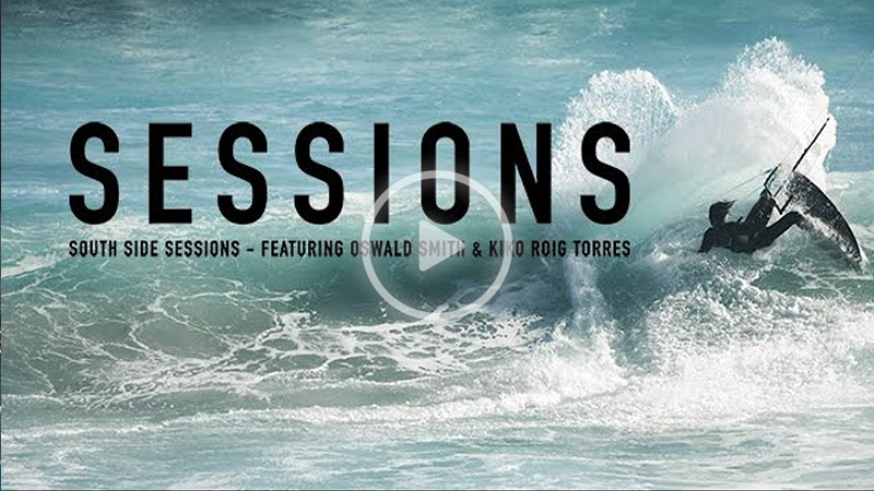 airush sessions - South of Cape Town Wave riding Ft. Oswald Smith & Kiko Torres