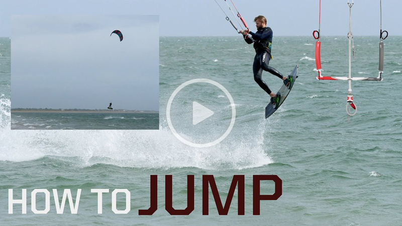 samlight - How to Jump KITESURFING