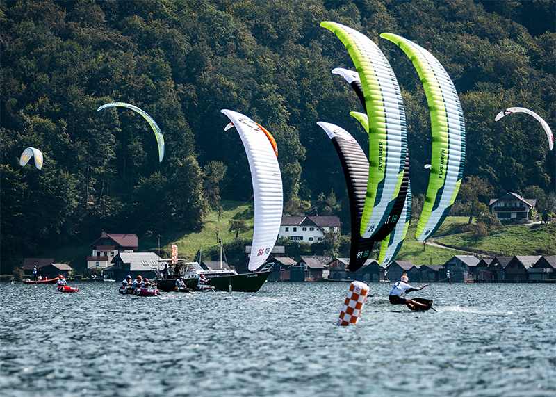 AUSTRIA KiteFoil FEATURE IMG - UPPER AUSTRIA KiteFoil Grand Prix Traunsee 2020 - Day 1