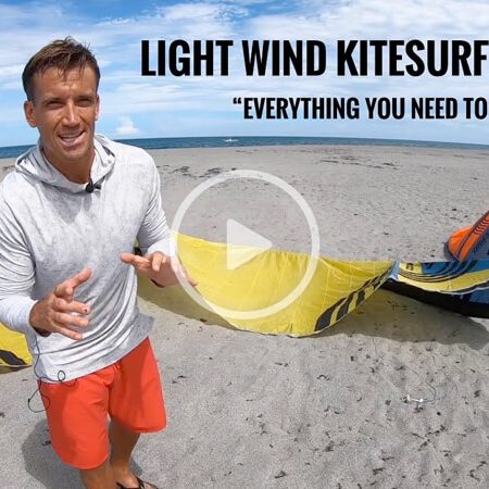 damiel leroy light wind 450x450 - Light wind KITEBOARDING tips!