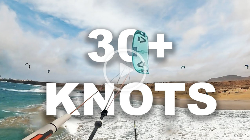 Tom Court 30 - 30+ KNOTS KITEBOARDING FREE RIDE!!