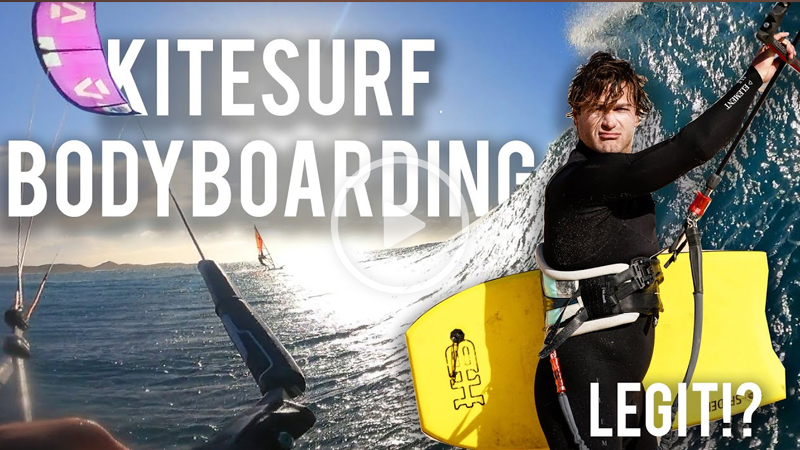 Kite bodyboarding - BODYBOARD Kitesurfing