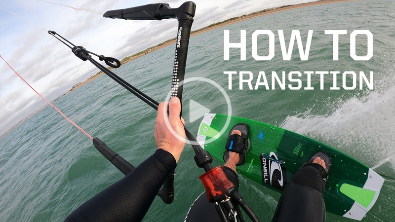 how to transition - How to turn around / transition kitesurfing