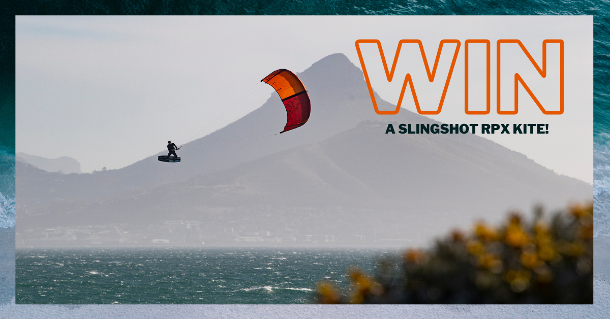 5 - Slingshot RPX v1 kite plus bar giveaway