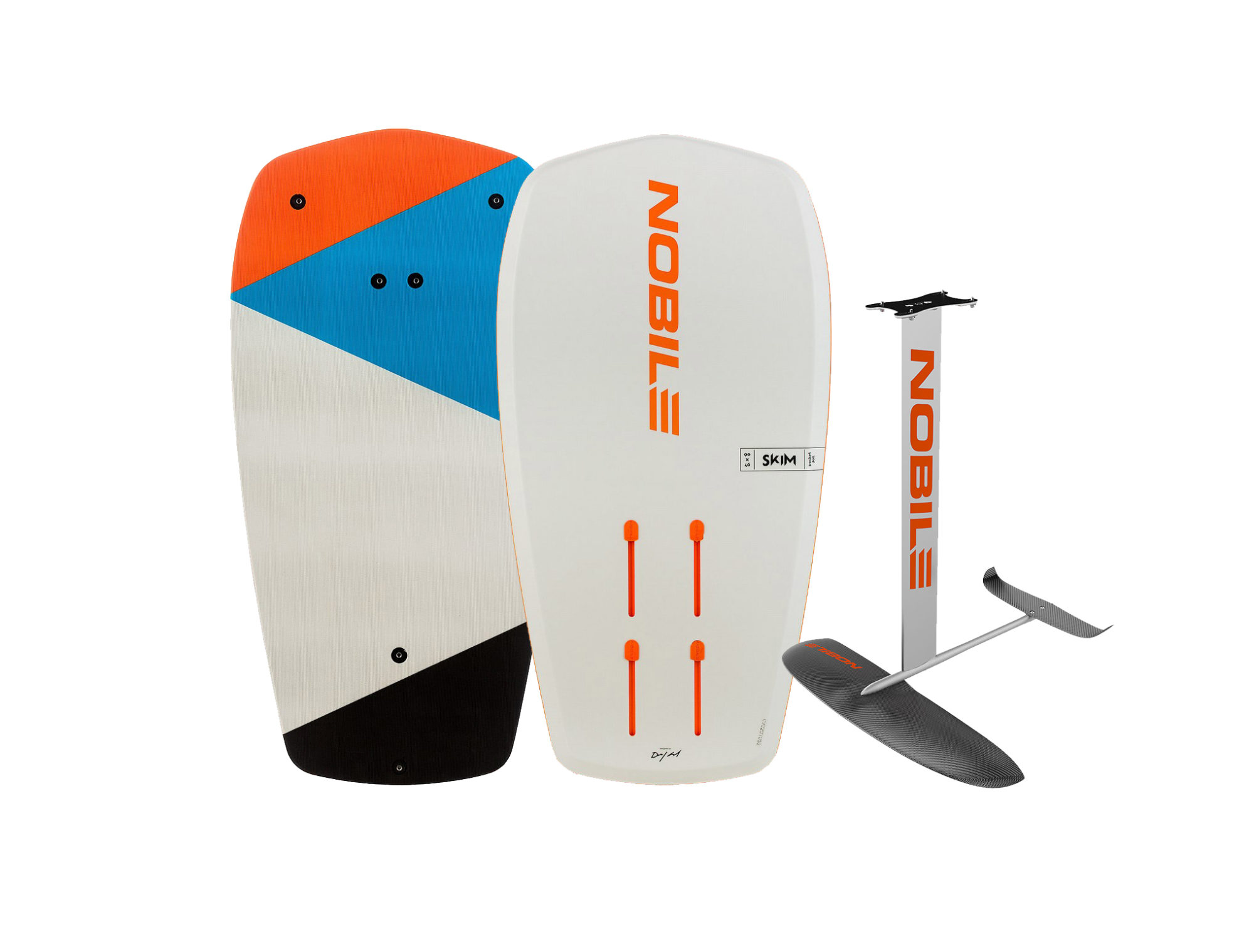 Noblie Pocket Skim front 1 scaled - NOBILE ZEN CARBON SURF FOIL 1000 AND POCKET SKIM FOIL