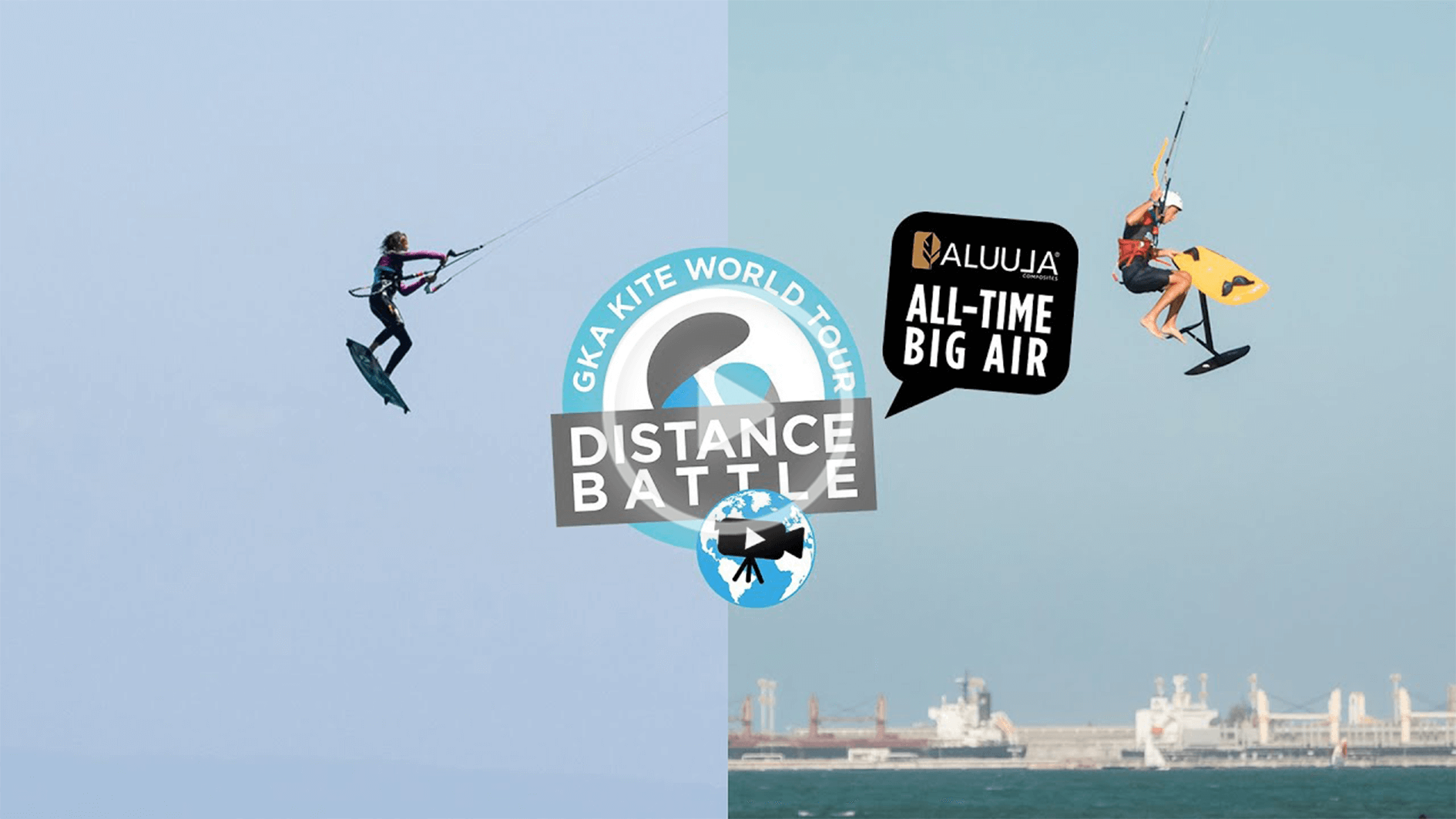 GKAplay button Recovered - The GKA Distance Battle – Aluula All-Time Big Air | Twintip Women and Hydrofoil Freestyle