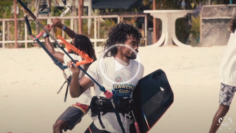 mal - Raalhugudi Kiteboarding Competition 2022 Highlights