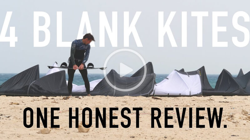 review - Blank kite testing with Youri Zoon