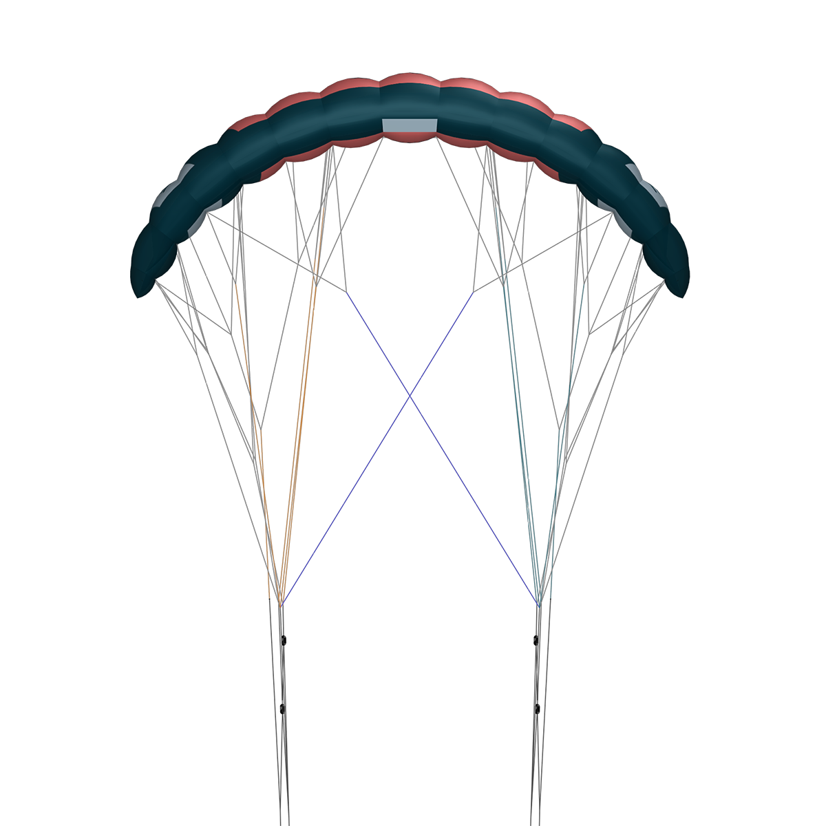 FS22 HYBRID 3.5 3D Bridle 1600x1600px - Discover the new Hybrid by Flysurfer