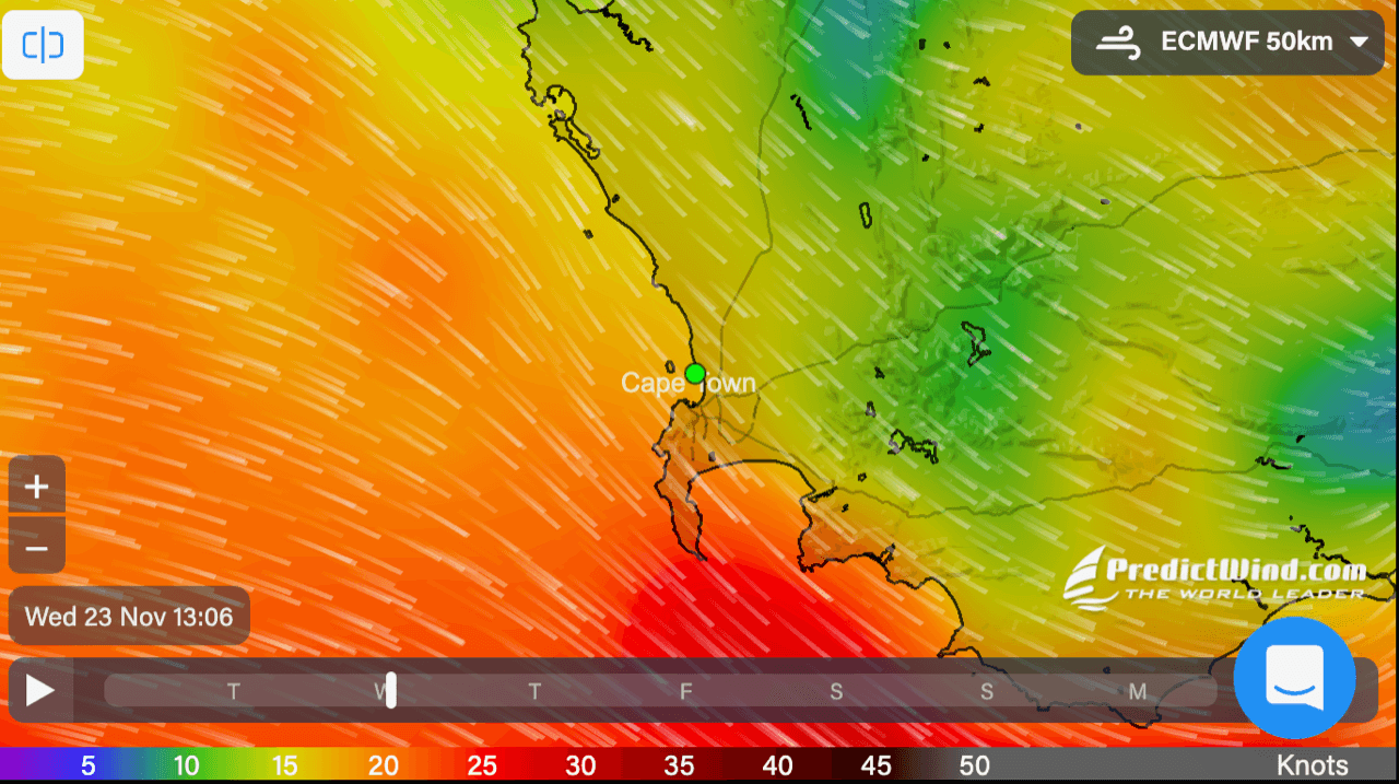 NKB 2022 KOTA PredictWind Forecast 1 - Win a Red Bull King of the Air x North Atmos!