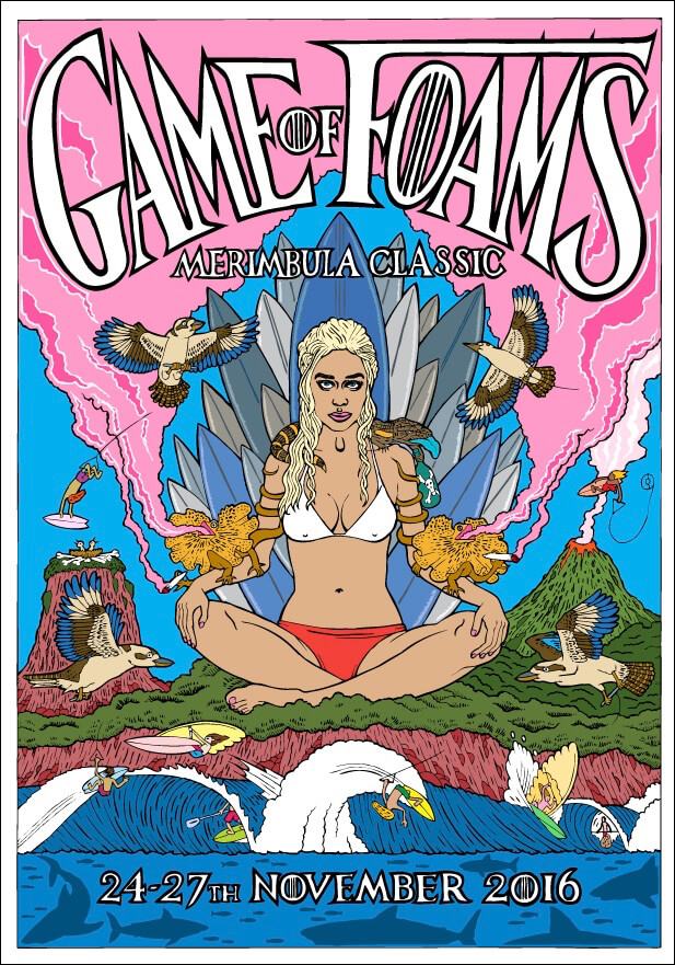 Game of Foams poster 2 - The Merimbula Classic