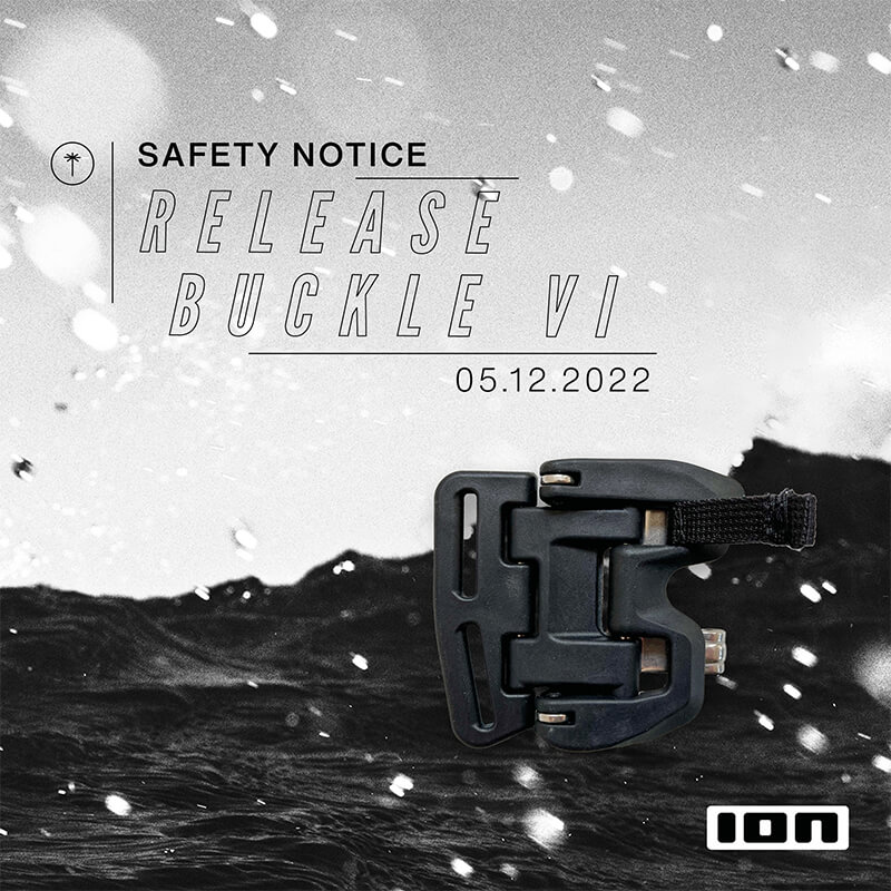 ION Release buckle - ION Safety notice: Release buckle VI