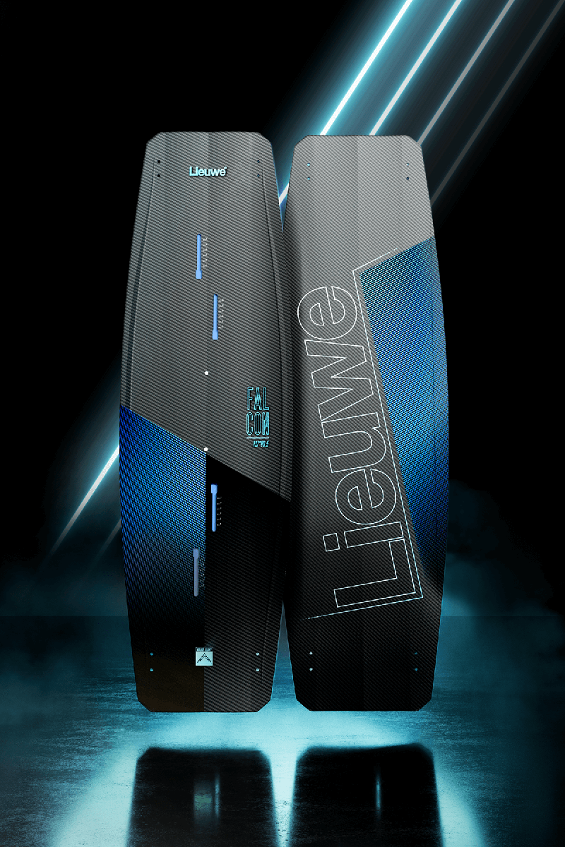 LIEUWE Falcon Carbon Comfort keyvisual 1 1 - Lieuwe release the new Falcon Big Air board