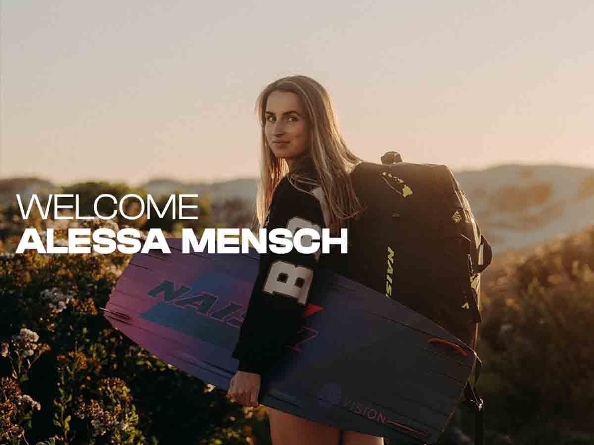 Alessa Mensch rejoint Naish – TheKiteMag