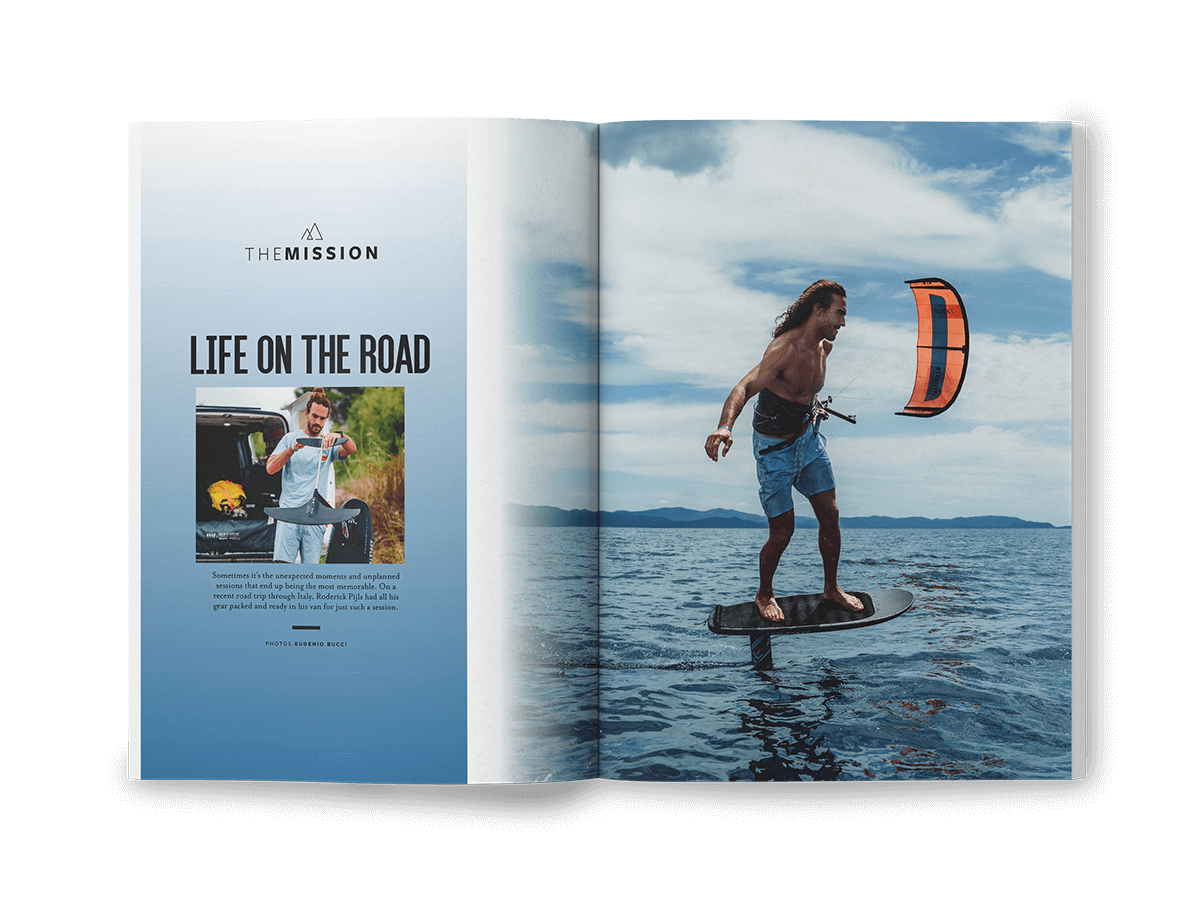 TKM64 THE MISSION Life on the Road - THEKITEMAG ISSUE #64